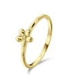 Flower Designed Silver Ring NSR-4057